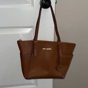 Michael Kors Tan Leather Tote